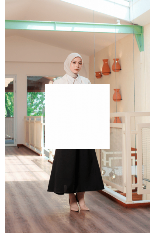 Sheinina Skirt - Rok Linen Black